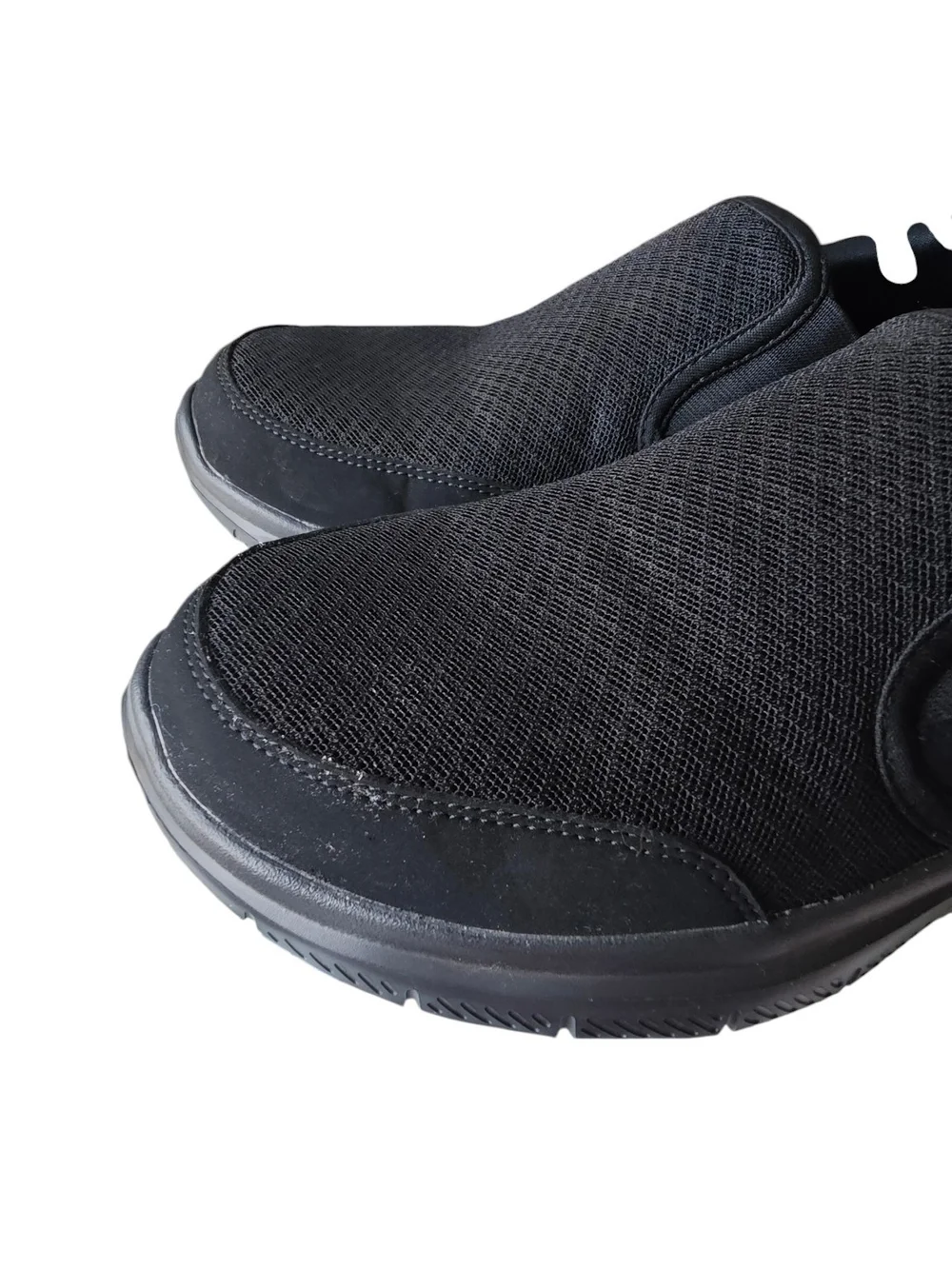 Skechers Black Slip-On Casual Work Loafer with Memory Foam